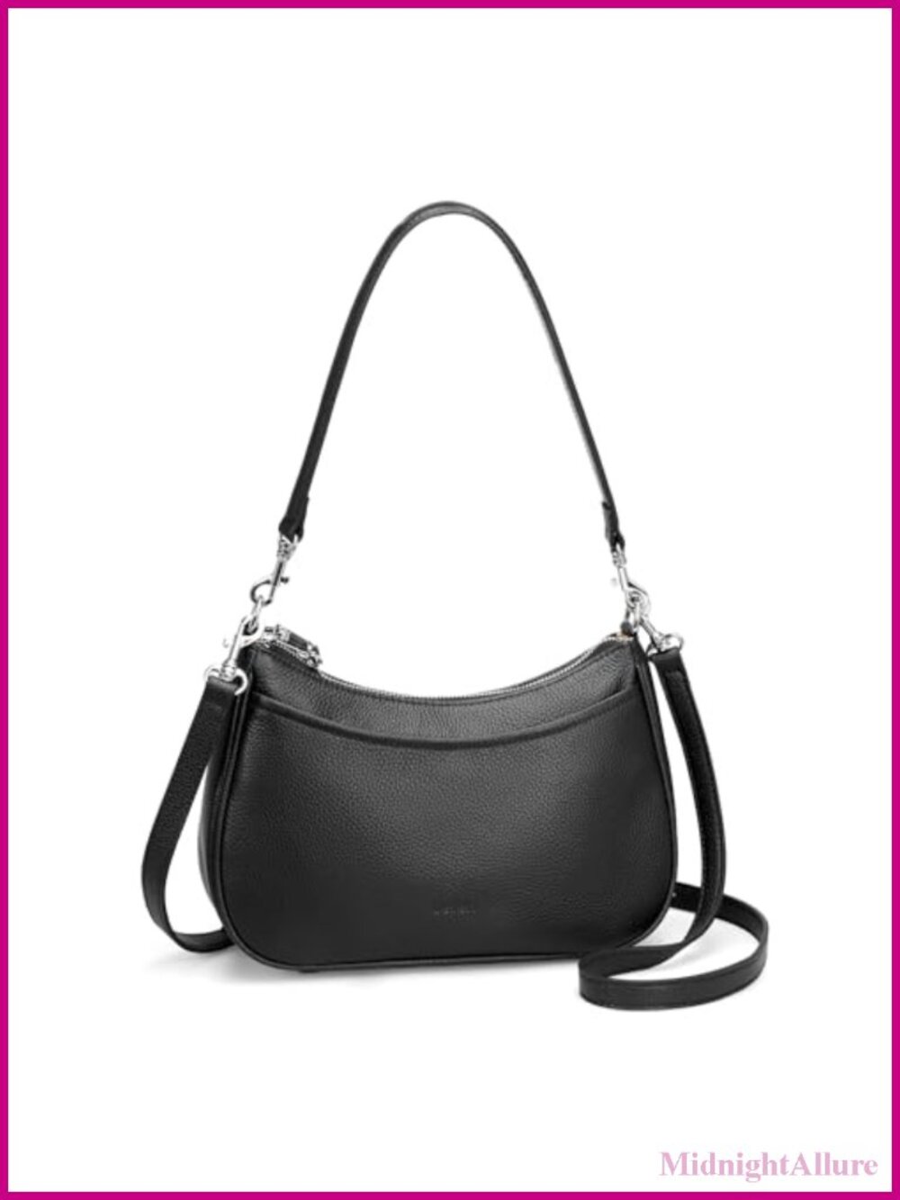 Genuine Leather Crossbody Bag Anti Theft Shoulder Purse Hobo Handbag